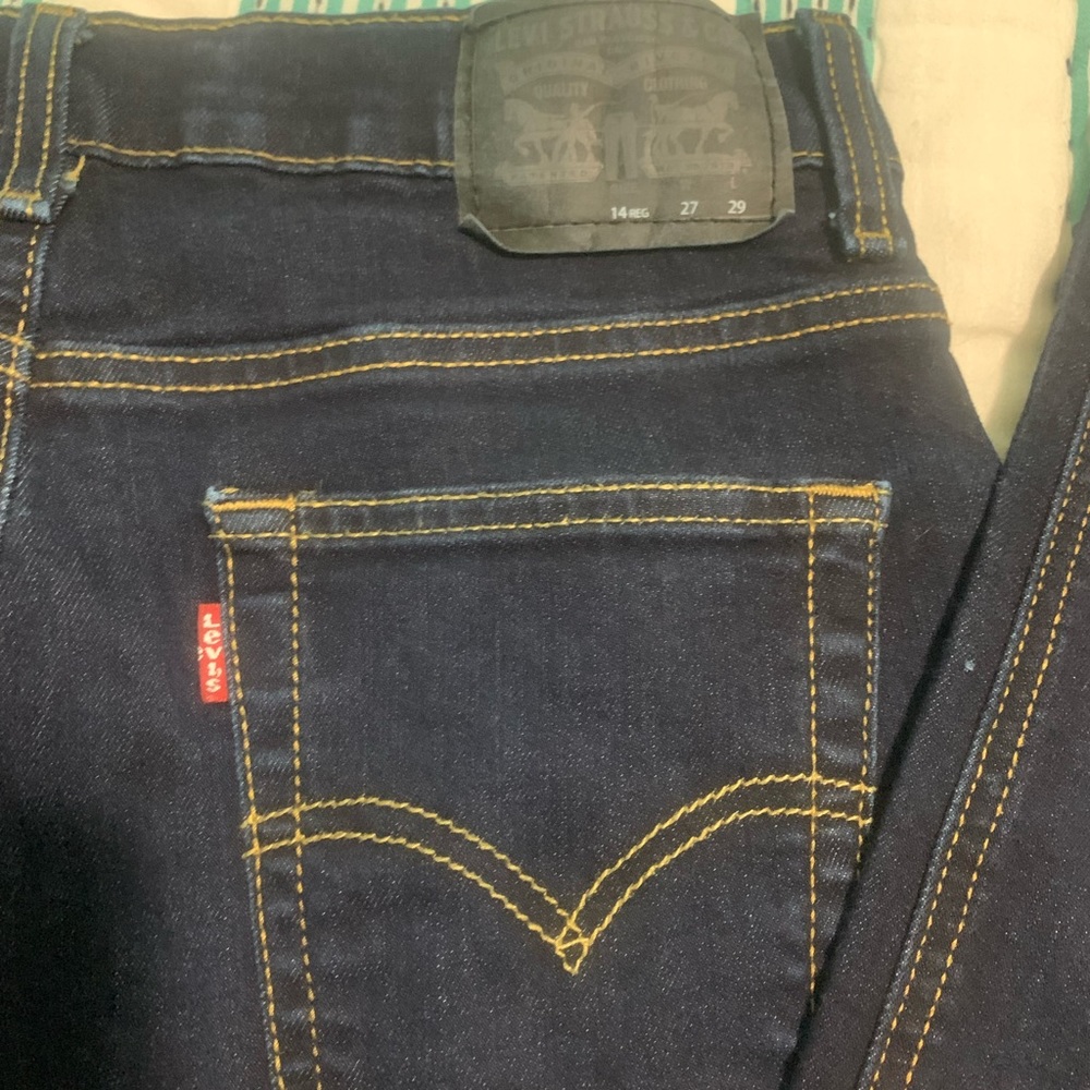 Bundle and of three pairs of Levi’s 511 performance slim fit jeans - Picture 13 of 15